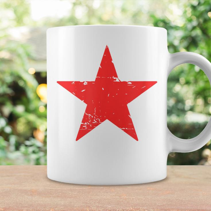 Retro Red Star Distressed Revolution Vintage Retro Coffee Mug Gifts ideas