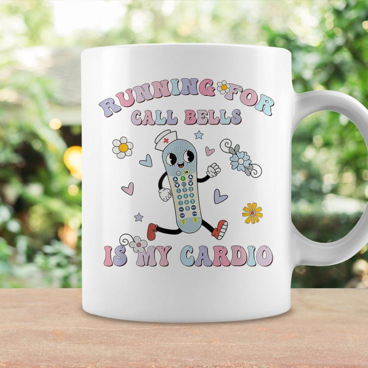 Retro Running For Call Bells Is My Cardio Pct Cna Pca Coffee Mug Gifts ideas