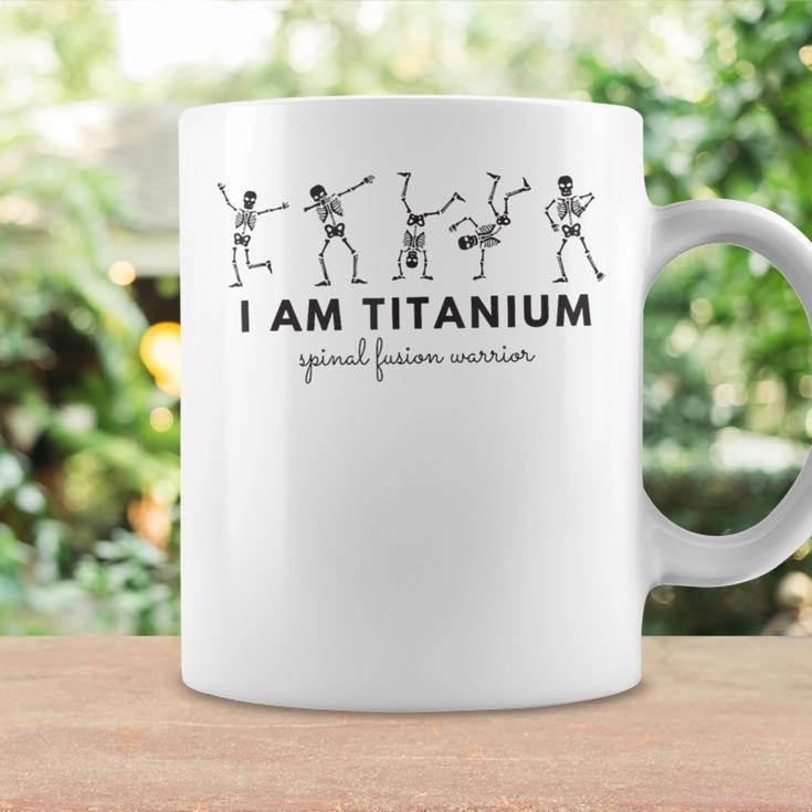 Retro Skeleton Spinal Fusion I Am Titanium Cervical Fusion Coffee Mug Gifts ideas