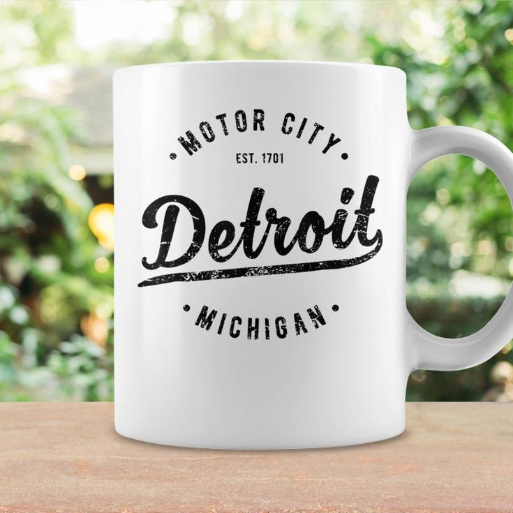 Retro Vintage Detroit Mi Souvenir Motor City Classic Detroit Tassen Geschenkideen
