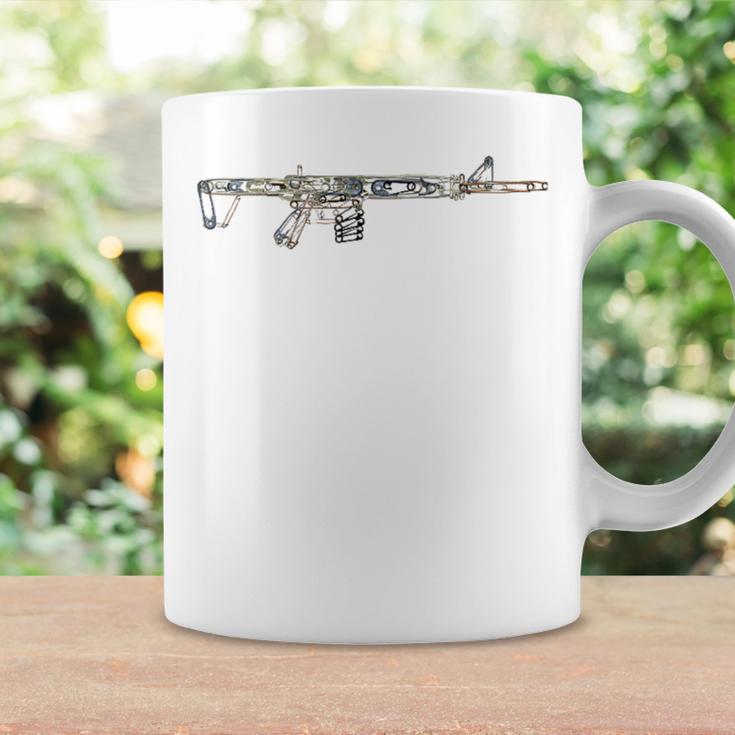 Safe Place Safety Pin Anti SpaceMachine Gun Coffee Mug Gifts ideas