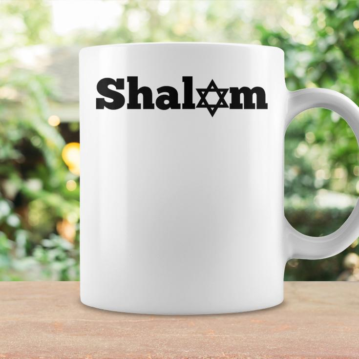 Shalom Hebrew Word For Peace Star Of David Hanukkah Coffee Mug Gifts ideas