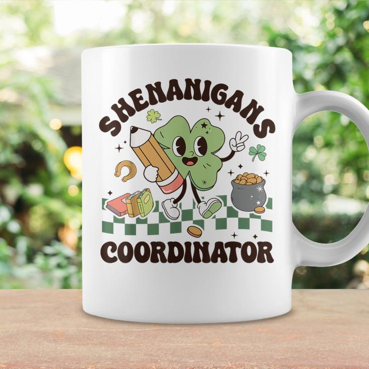 Shenanigans Coordinator Teacher St Patrick's Day Clovers Coffee Mug Gifts ideas