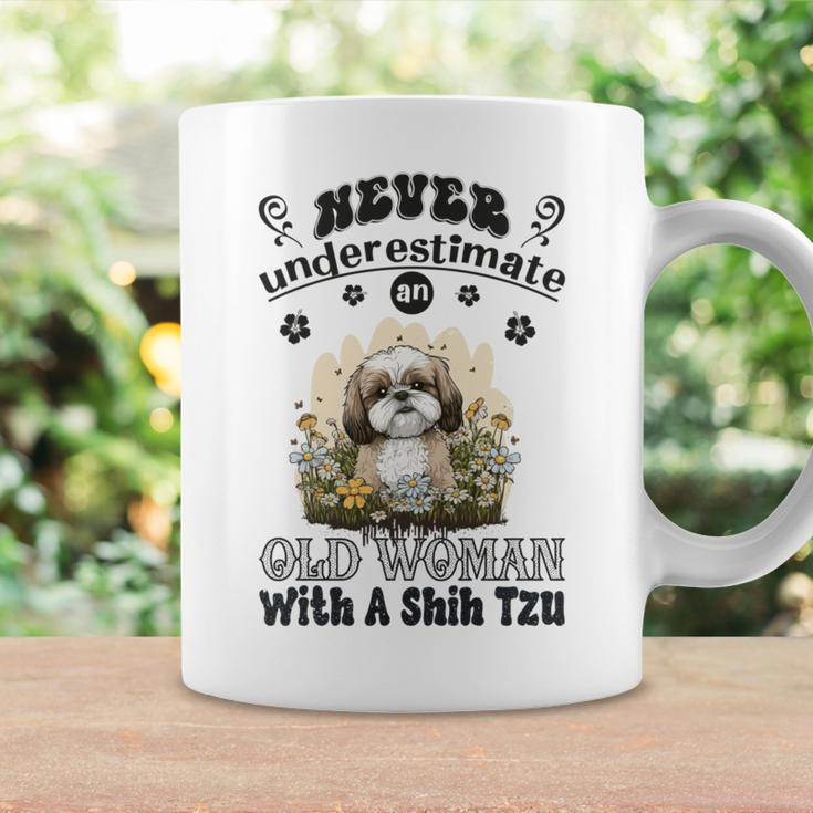 Shih Tzu Flowers Coffee Mug Gifts ideas