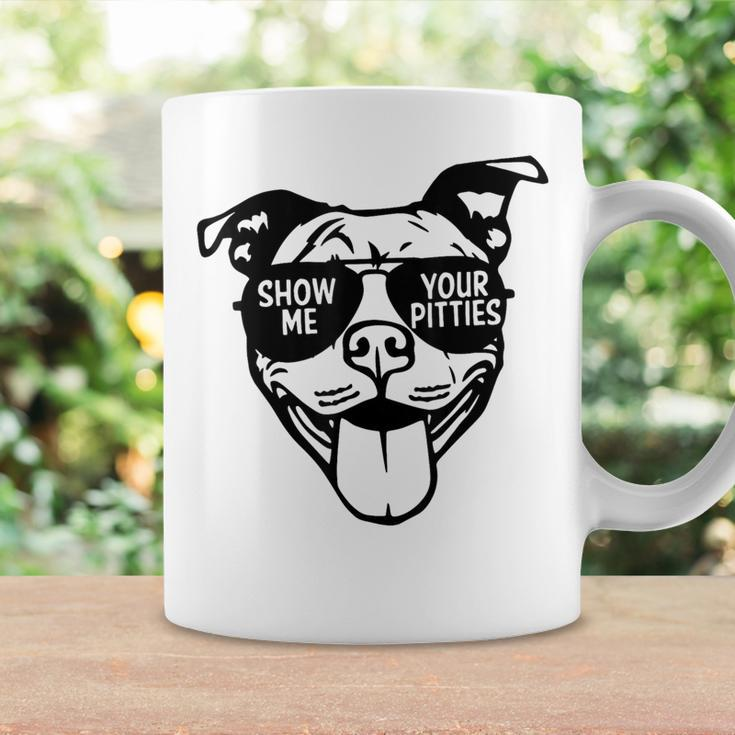 Show Me Your Pitties With Cool Face For Pitbull Lover Coffee Mug Gifts ideas