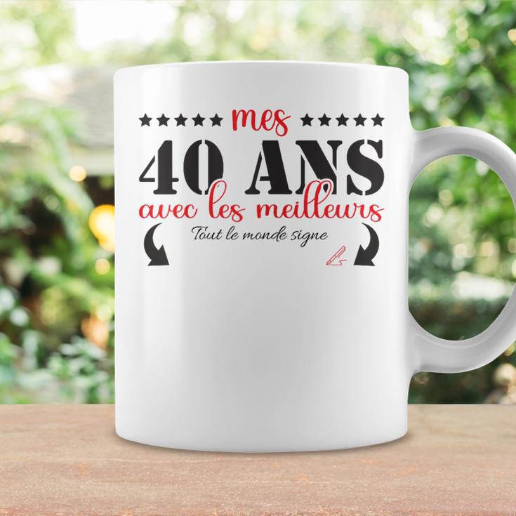 A Signer Livre D'or Anniversaire 40 Ans Cadeau Humour Tasse | Cadeauxyz