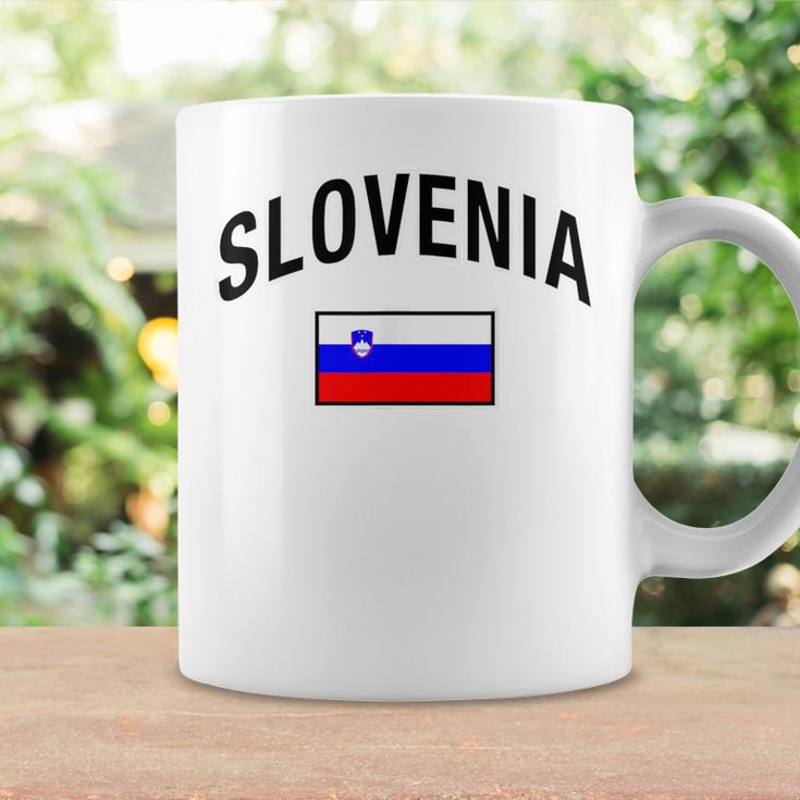 Slovenia Flag Slovenia Proud Slovenia Gray Tassen Geschenkideen