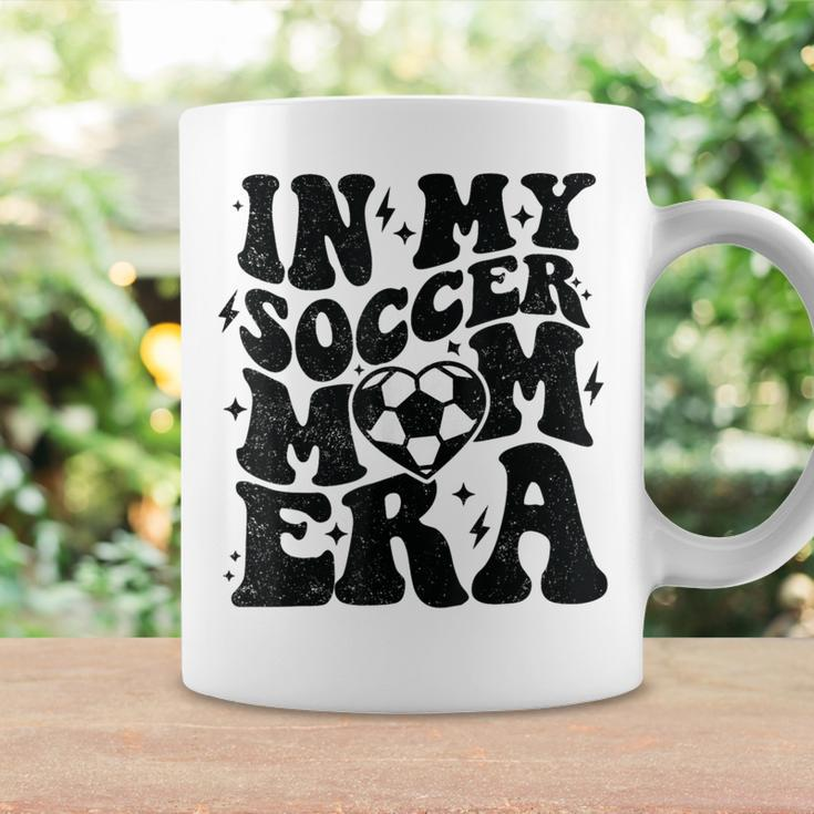 In My Soccer Mom Era Retro Soccer Mama Mother's Day Coffee Mug Gifts ideas