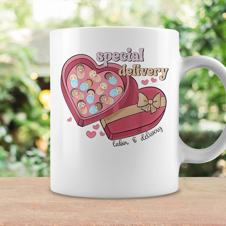 Special Delivery Labor And Delivery Nurse Valentine's Day Coffee Mug Gifts ideas