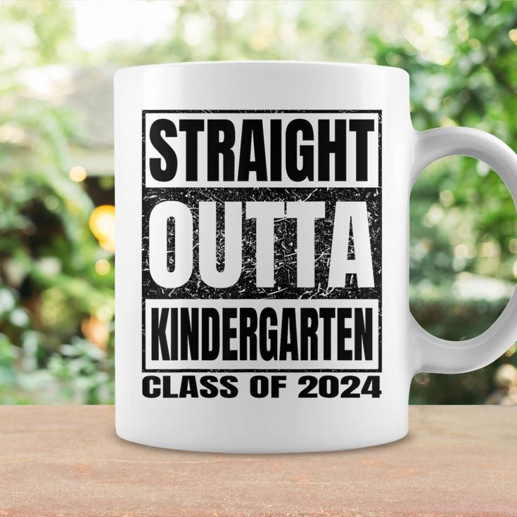 Straight Outta Kindergarten School Class Of 2024 Graduation Coffee Mug Gifts ideas