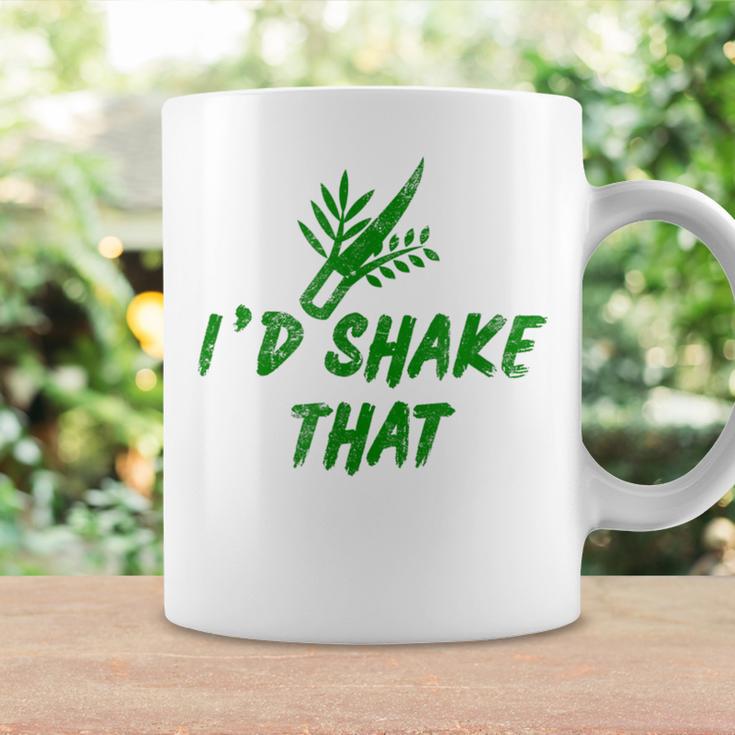 Sukkot I'd Shake That Four Species Lulav Etrog Jewish Coffee Mug Gifts ideas