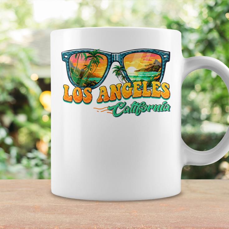 Summer Vacation Sunglasses Los Angeles California Women Coffee Mug Gifts ideas