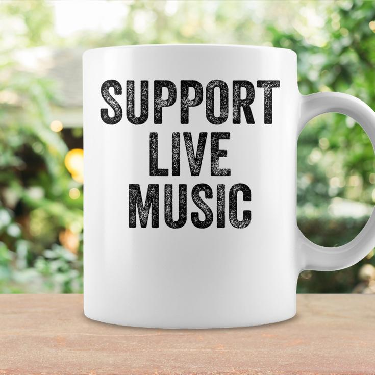 Support Live Music Concert Music Band Lover Live Women Coffee Mug Gifts ideas