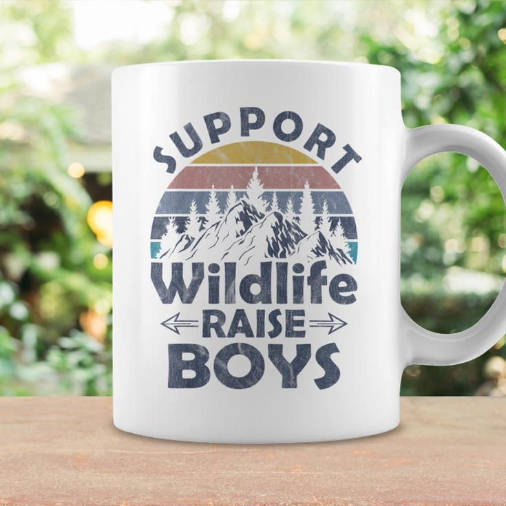 Support Wildlife Raise Boys Mom Of Boys Coffee Mug Gifts ideas