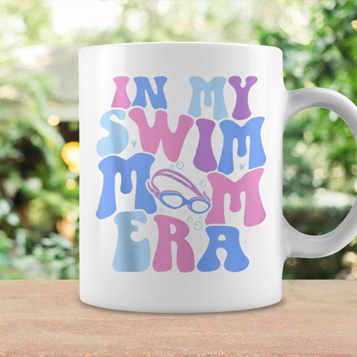 In My Swim Mom Era Groovy Swimming Mom Cute Swimmer Mother Coffee Mug Gifts ideas