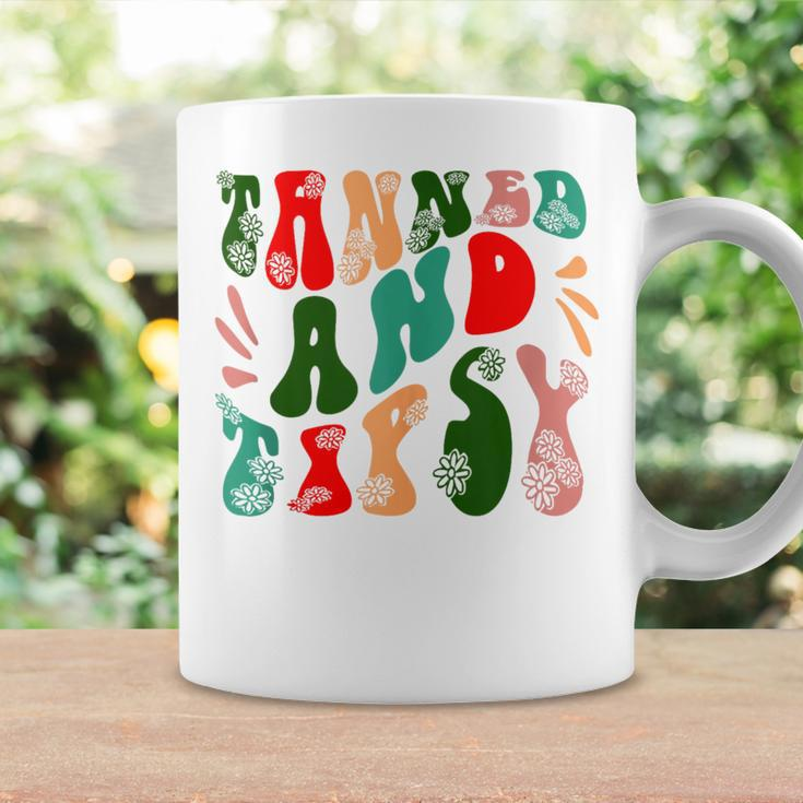 Tanned And Tipsy Summer Drinking Beach Vacation Coffee Mug Gifts ideas