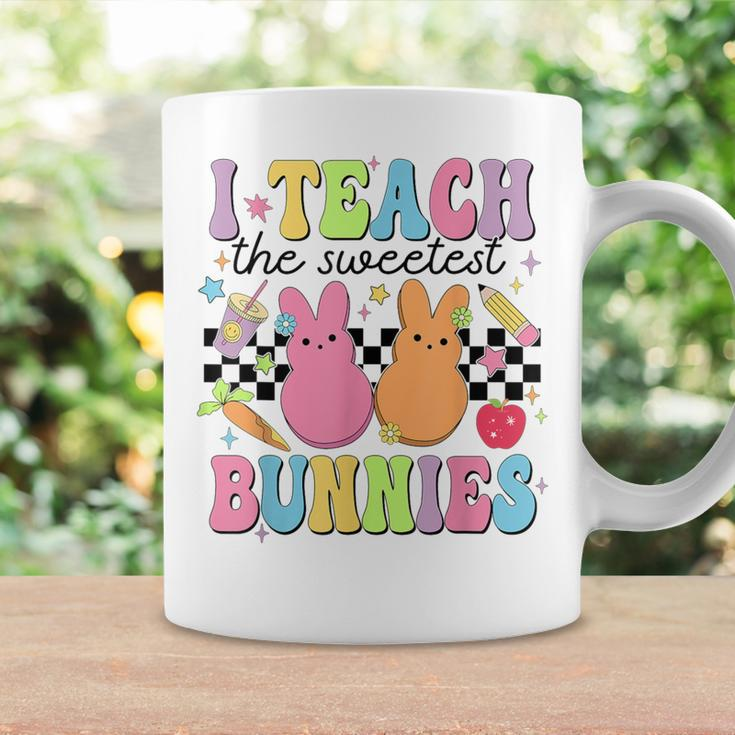 I Teach The Sweetest Bunnies Teacher Easter Day Coffee Mug Gifts ideas