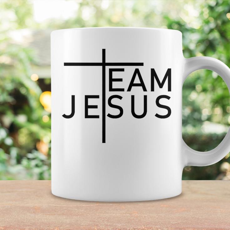 Team Jesus Cross Religion Jesus Believe Tassen Geschenkideen