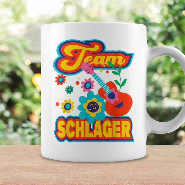 Team Schlager Partner Schlageroutfit Schlagerfan Costume Fan Gray Tassen Geschenkideen