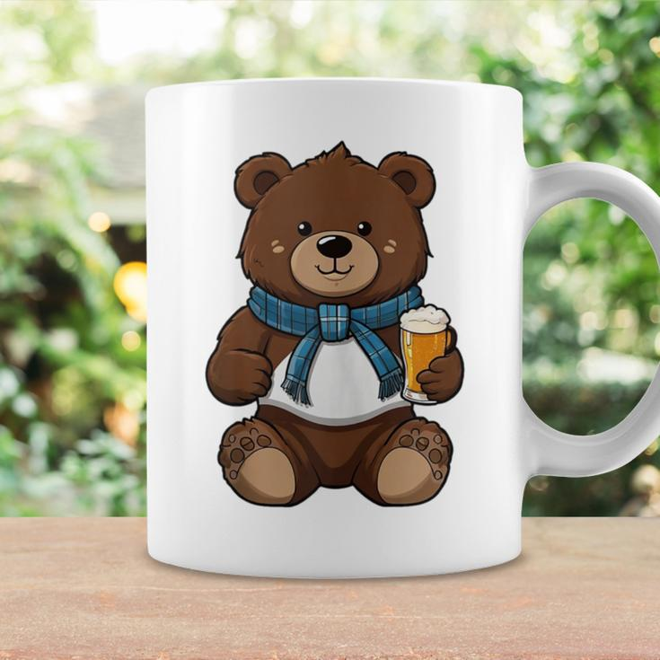 Teddy Bear Has A Beer In His Paws Men's Day Father's Day Coffee Mug Gifts ideas