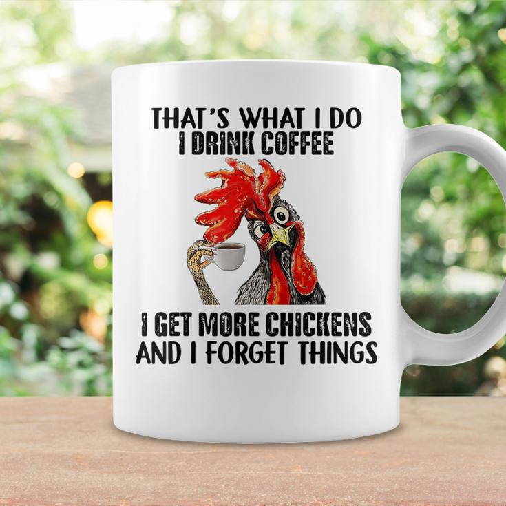 That's What I Do I Drink Coffee I Get More Chickens Coffee Mug Gifts ideas