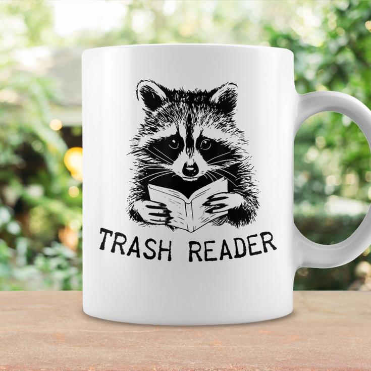 Trash Reader Bookish Raccoon Book Lover Opossum Meme Coffee Mug Gifts ideas