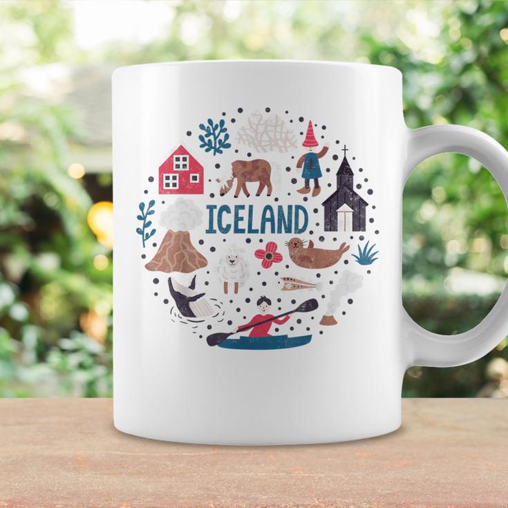 Travel Europe Iceland Reykjavik Family Vacation Souvenir Coffee Mug Gifts ideas