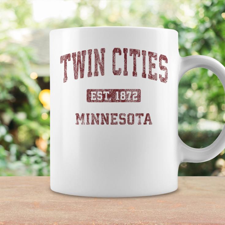 Twin Cities Minnesota Mn Vintage Athletic Sports Coffee Mug Gifts ideas