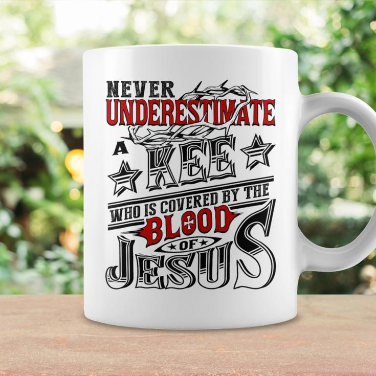Never Underestimate Kee Family Name Coffee Mug Gifts ideas