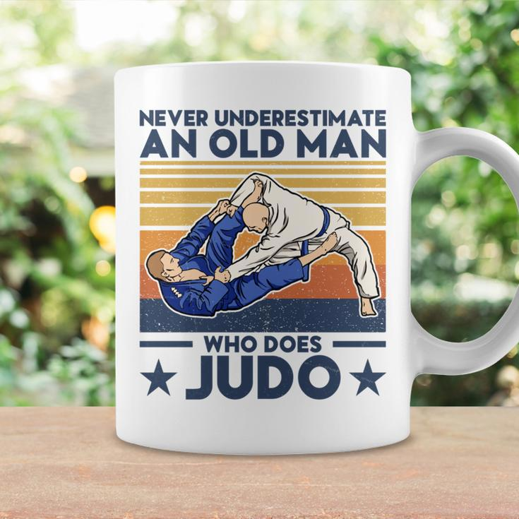 Never Underestimate An Old Man Who Does Judo Judo Lover Coffee Mug Gifts ideas