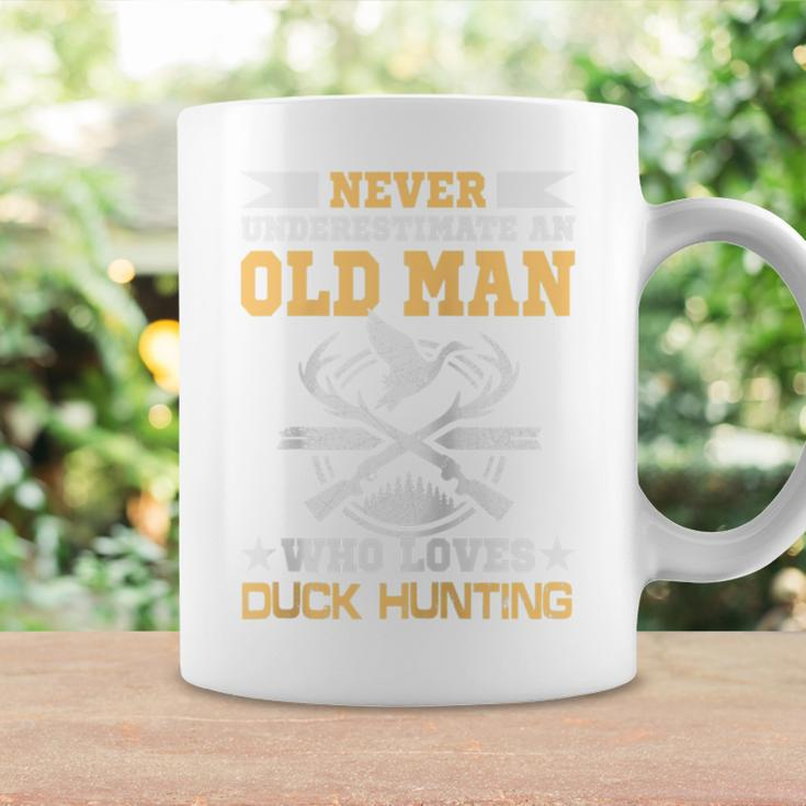 Never Underestimate An Old Man Who Loves Duck Hunting Coffee Mug Gifts ideas
