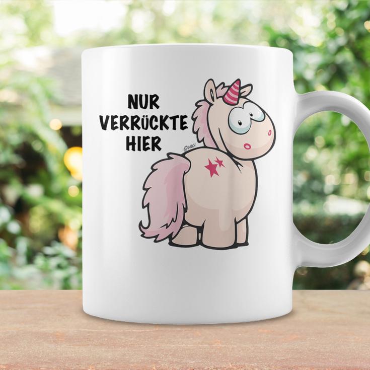 Unicorn Nur Verrückte Hier By Nici Tassen Geschenkideen