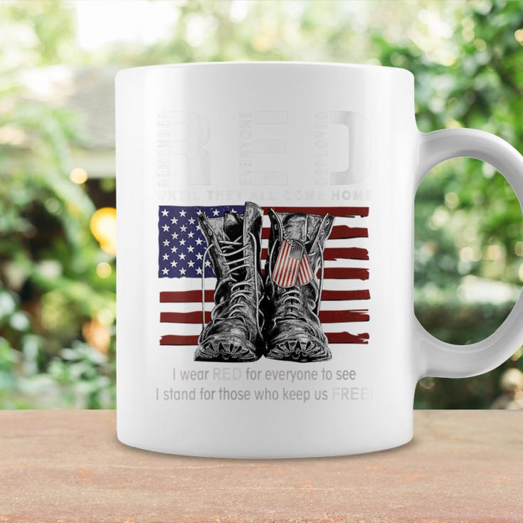 Until They Come Home My Soldier Red Friday Military Vintage Coffee Mug Gifts ideas