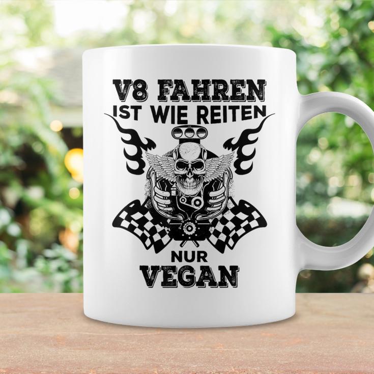 V8 Fahren Ist Wie Reiten Nuregan Achtzylinder Slogan Tassen Geschenkideen