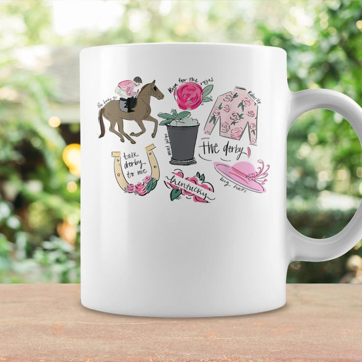 Vibes Go Baby Horse Racing Groovy Race Track Coffee Mug Gifts ideas