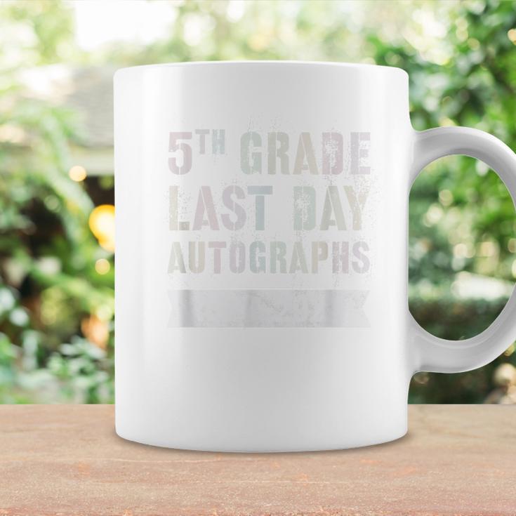 Vintage 5Th Grade Last Day Autographs Day Signing Signature Coffee Mug Gifts ideas