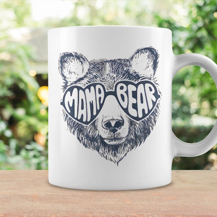 Vintage Mama Bear Face Sunglasses Mom Mommy Mother's Day Coffee Mug Gifts ideas
