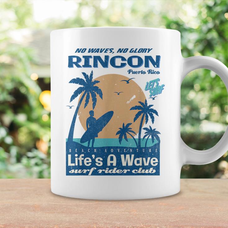 Vintage Rincon Puerto Rico Surf Rider Club Coffee Mug Gifts ideas