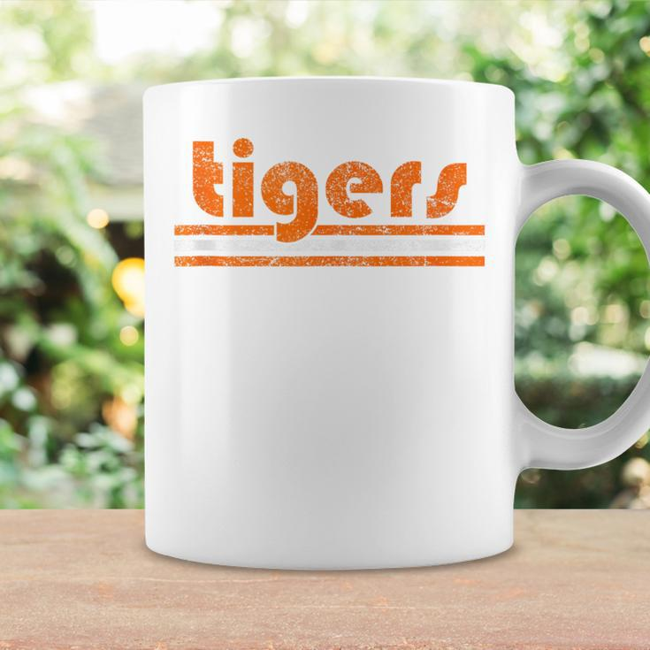 Vintage Tigers Retro Three Stripes Weathered Coffee Mug Gifts ideas