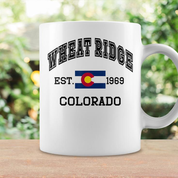 Vintage Wheat Ridge Colorado Co State Flag Coffee Mug Gifts ideas