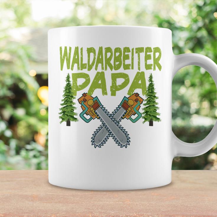 Waldarbeiter Papa Baumfäller Bäume Fällen Im Wald Tassen Geschenkideen