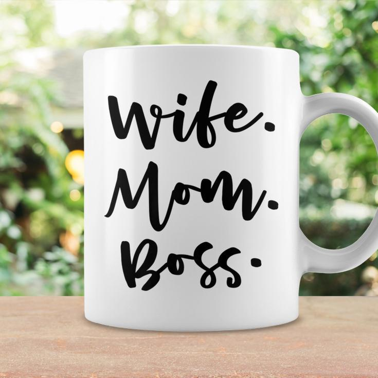 Wife Mom Boss Mother's Day Wifey Business Owner Coffee Mug Gifts ideas