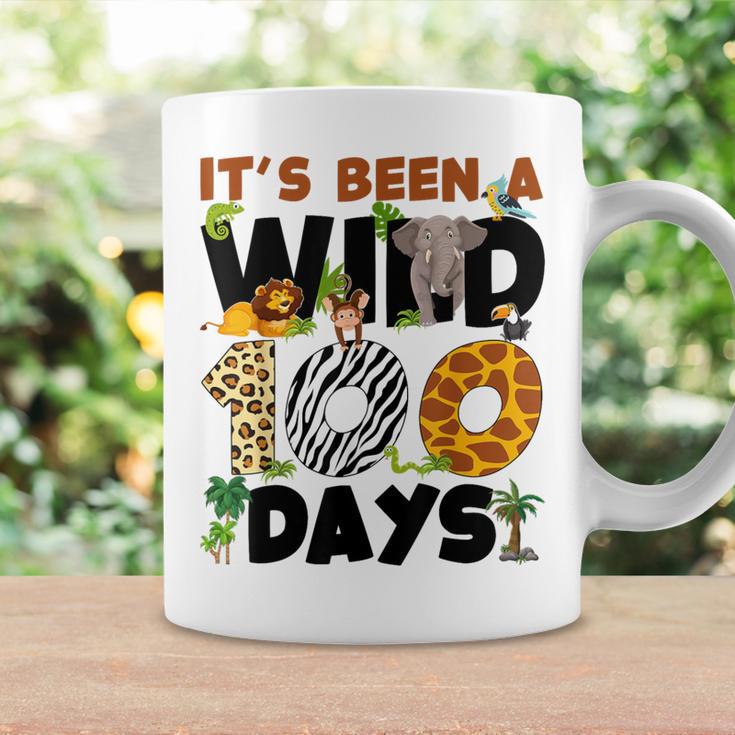 Wild 100 Days Safari Jungle 100Th Day Of School Boys Girls Coffee Mug Gifts ideas