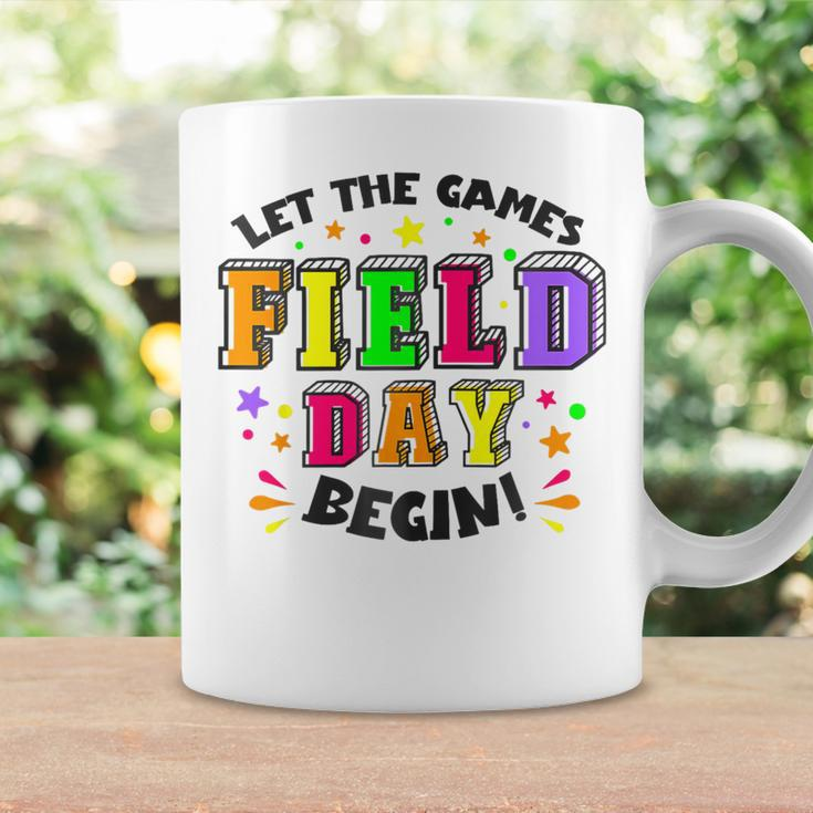 Yellow Field Day Let Games Start Begin Kid Boy Girl Teacher Coffee Mug Gifts ideas