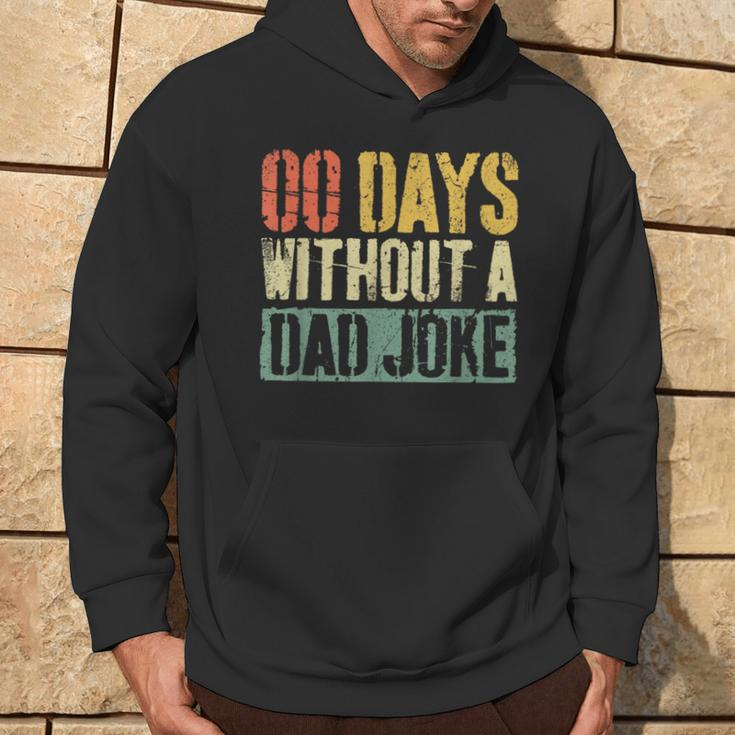 00 Days Without A Dad Joke Father's Day Hoodie Lifestyle