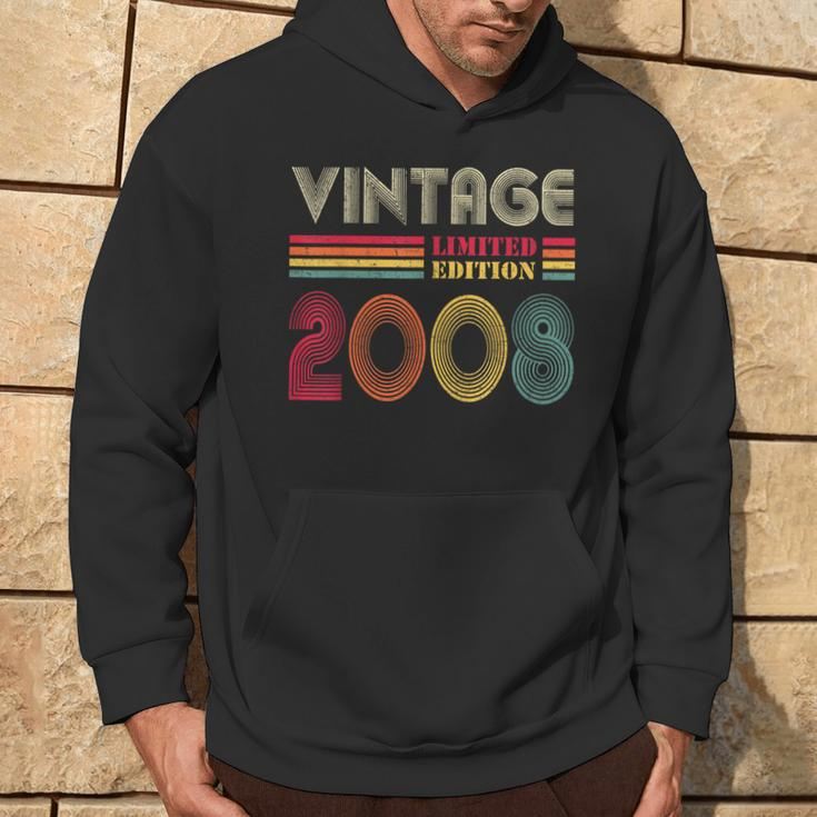 14 Year Old Vintage 2008 Limited Edition 14Th Birthday Hoodie Lifestyle