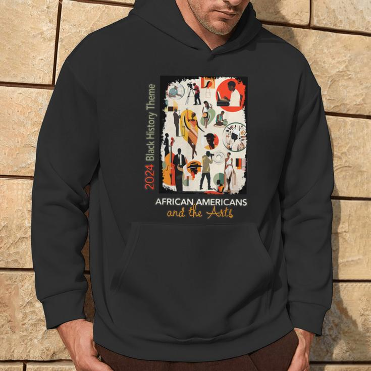 2024 Black History Theme African Americans And The Arts Hoodie Lifestyle