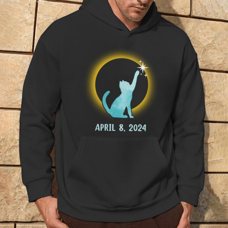 2024 solar eclipse cat solar eclipse glasses hoodie seseable