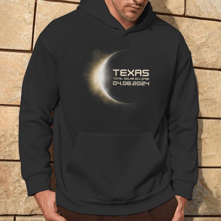 2024 Solar Eclipse Texas Souvenir Totality Hoodie Lifestyle