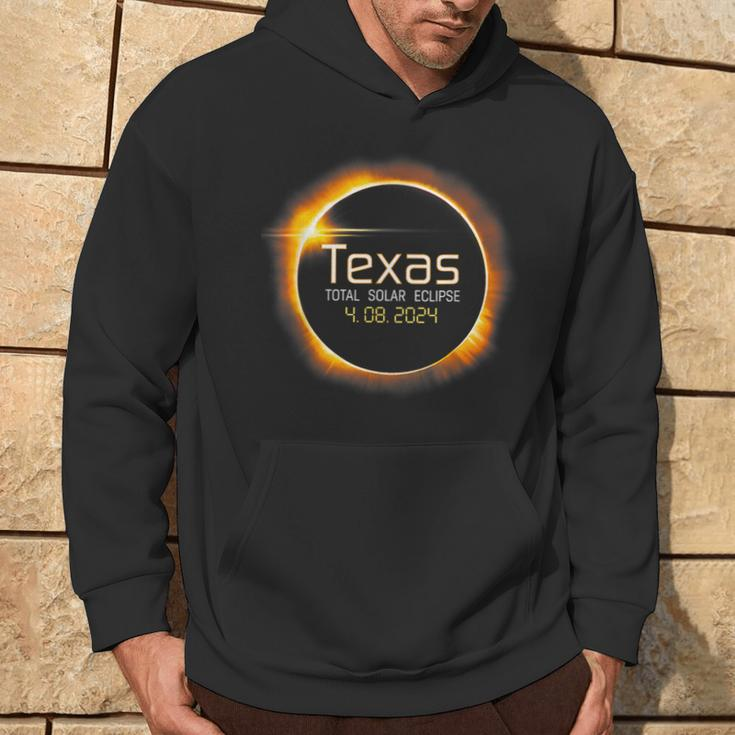 2024 Solar Eclipse Texas Usa Totality Hoodie Lifestyle
